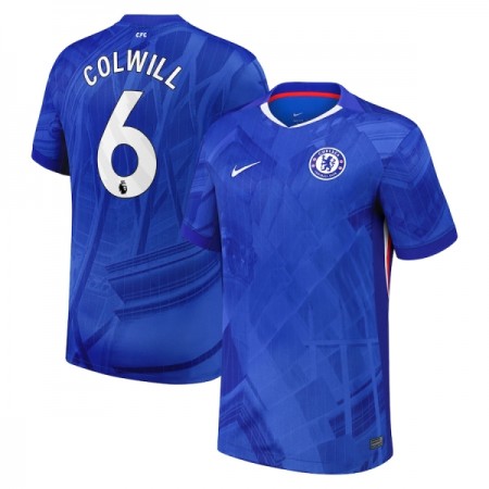 Chelsea Colwill 6 Domácí 2025-26 - Fotbalové Dresy (S/S) Chelsea Colwill 6 Domácí 2025-26 - Fotbalové Dresy (S/S)